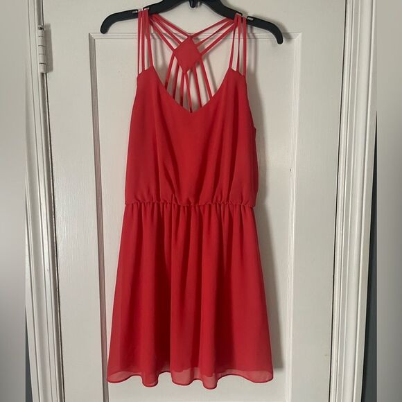 BCX Dresses & Skirts - BCX Vibrant Coral Dress Size Large